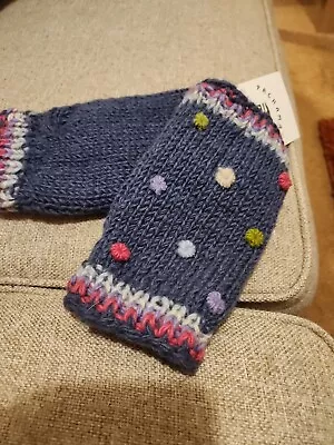 £4.50 • Buy Pachamama Montpellier Handwarmer Denim MONPHAD | Wristwarmer