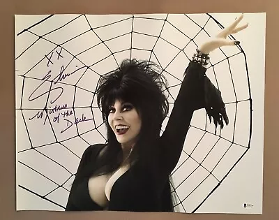 Elvira Signed Autographed 16x20 Photo. Mistress Of The Dark. Beckett COA • $169.99