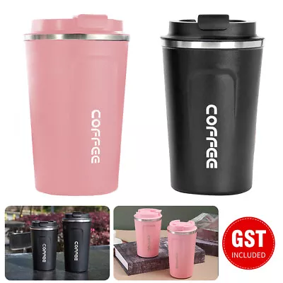 $21.02 • Buy Insulated Coffee Mug Cup Travel Thermal Stainless Steel Flask Vacuum Leak Proof