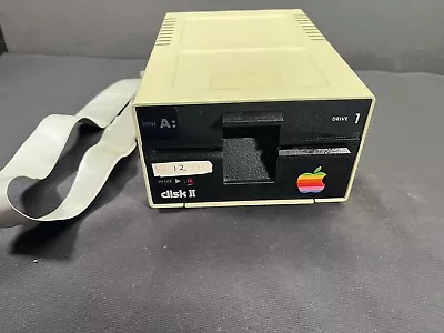 Vintage Apple A2M0003 Disk II 5.25” Floppy Disk Drive - Untested As Is • $19.99