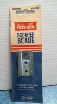 Master Mechanic 1-1/2    2-Edge Scraper Blade   (MM11050)  FS • $10