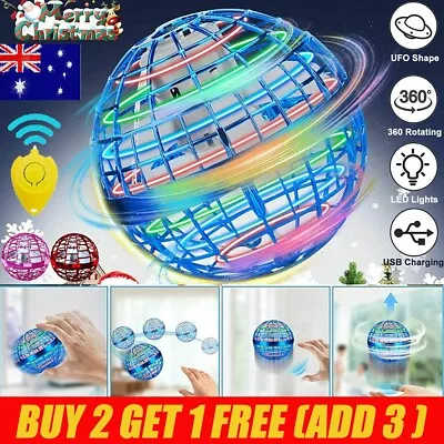 $11.59 • Buy Pro Flying Ball Space Orb Magic Mini Drone UFO Boomerang Boy Girl Toy XMAS Gift