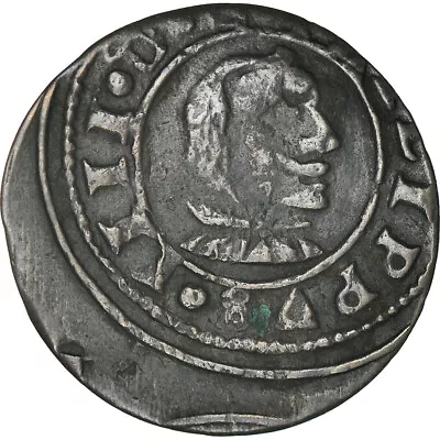 [#130369] Coin Spain Philip IV 16 Maravedis Segovia VG Copper KM:172 • $28.54
