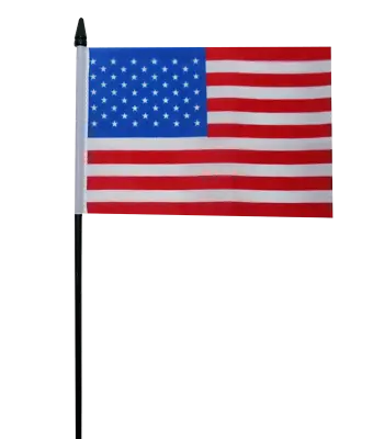 £3.49 • Buy USA - United States Of America Hand Waving Flag 6  X 4 