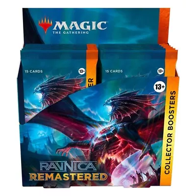 MTG Magic The Gathering Ravnica Remastered Collector Booster Box Factory Sealed • £290