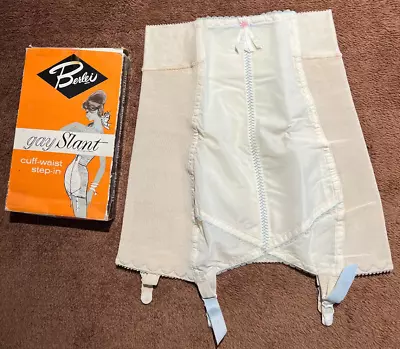 CLEARANCE SALE   Vintage BERLEI GAYSLANT  Girdle Corset Suspenders Garters SMALL • $36.99