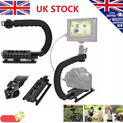 Pro Camera Stabilizer Steady Cam Handheld Steadicam For Camcorder DSLR Gimbal • £9.30