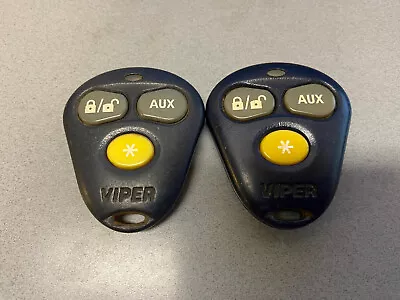 Lot 2 Viper Remote Fcc Id Ezsdei474v Rpn 473v Key Fob Free Programming • $18.47