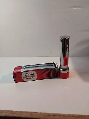 Vintage Eveready Flashlight No. 5251 2 Cell Commander Flashlight Light EUC • $7