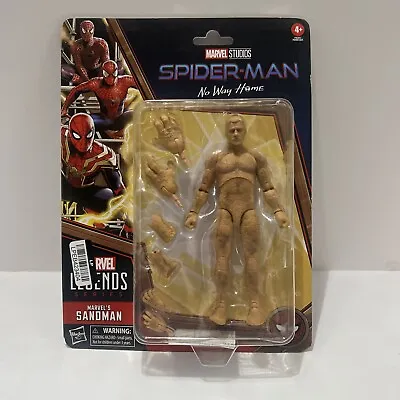 Marvel Legends Spider-Man No Way Home Sandman Spiderman 6  Action Figure Damaged • $22.94