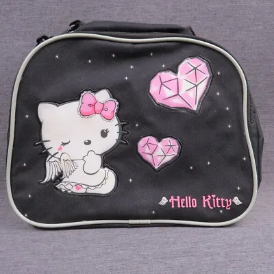 Hello Kitty Bag Black 28cm Wide 21cm Tall • $22