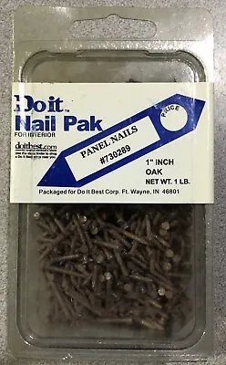 Do It 1” In. 16-1/2 Ga Oak Ring Shank Paneling Nails (496 Ct. 1 Lb.)  730289 • $14.95