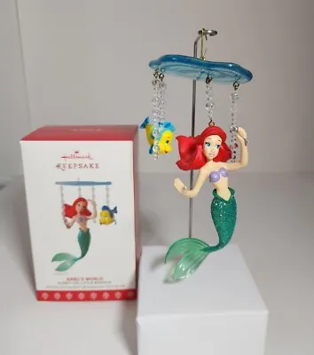 2017 Hallmark Keepsake Ariel's World Disney The Little Mermaid Ornament Mobile • $19.99