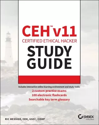  CEH V11 Certified Ethical Hacker Study Guide By Ric Messier 9781119800286 NEW B • £31.13