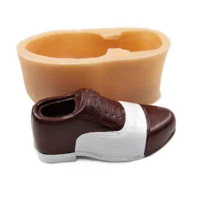 3D 3 Inch Men Shoe Food Grade Silicone Mold Fondant Cake Decorating Tools • $16.99