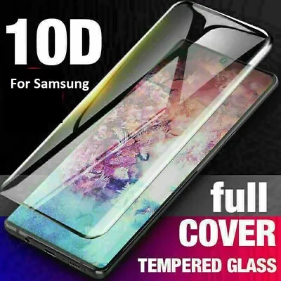 For Samsung Galaxy S24 /S22 S23/Plus/Ultra S23 FE Full 3D Glass Screen Protector • £3.19