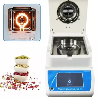 100g/0.001g Plastic Food Tea Fast Halogen Heating Moisture Analyzer Tester Meter • $979.99
