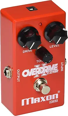 Compact Series OD808X Overdrive Extreme Bass Distortion Effects Pedal • $225.99