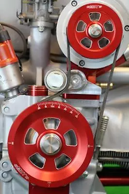 $249.95 • Buy Mst Red Renegade Serpentine Pulley Kit System Vw Bug Buggy Ghia Bus Thing Bus