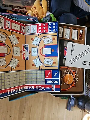 VINTAGE NBA Basketball Interactive VCR NBA VCR Board Game COMPLETE • $10.99