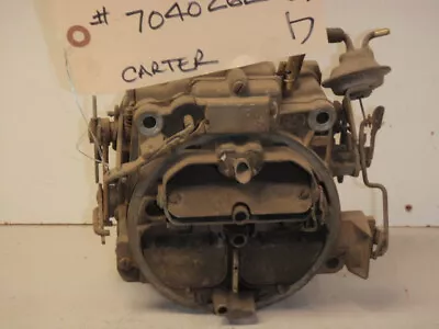 1970 Catalina/bonneville/grandville 400/455 Auto Qjet Carburetor Pt # 7040262 • $199.99