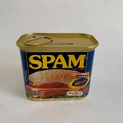 Spam Coin Bank Vintage Metal • $14.95