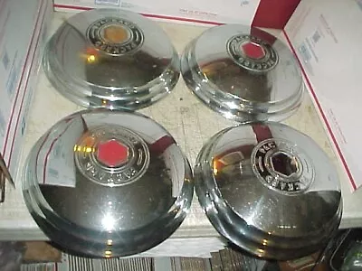 Vtg 1948 49 50 Packard Large 12.75  Hubcap Set Of (4) Dog Bowl Dish Caps • $149.99