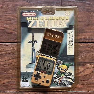 Zelda Nintendo Mini Classics Vintage Key Chain Game Brand New & Sealed Rare 1998 • $249.99