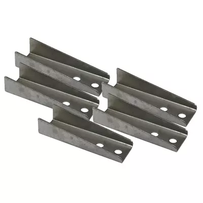 5 Pack Chassis Mounting Tabs 4-3/4  Long Fuel Cell Bracket .085  Steel Weldable • $20.75