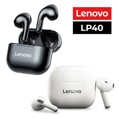 $39.99 • Buy Lenovo LP40 TWS Earphones Bluetooth 5.0 Air Pods Wireless Headphones Earbuds