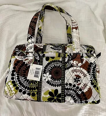 VERA BRADLEY Retired Pattern Cocoa Moss - Caroline Purse Handbag 12605-143 New • $49.99