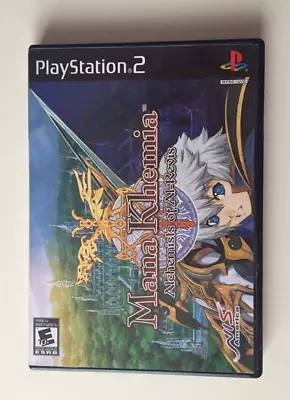 SONY PlayStation 2 PS2 RPG Mana Khemia: Alchemists Of Al-Revis (COMPLETE) • $85