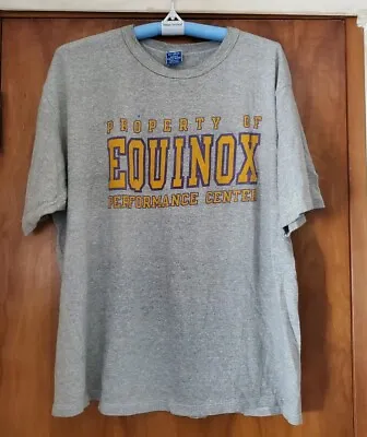 Vintage 80's Champion Equinox T Shirt Size 2XL Rare Print Tee. Made In USA. • $69.99