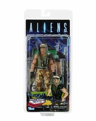 SPACE MARINE DRAKE Aliens Kenner Tribute 7  Inch Scale Action Figure Neca NEW • $34.99