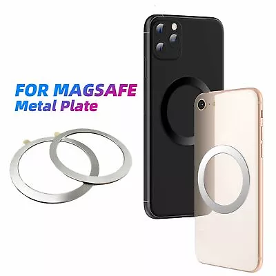 Wireless Charging Magnetic Attraction Metal Sticker For Magsafe Magnet Ring • £2.28