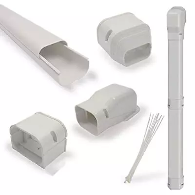 7.5'l Ac Line Set Cover Kit 3  W Tubing For Mini Split Central Air Conditioner H • $43.94