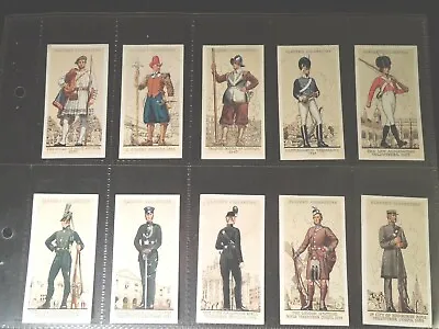 1939 Players UNIFORMS OF THE TERRITORIAL ARMY Set  50 Tobacco Cards Complete   • £24.12