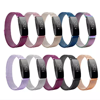 Milanese Magnetic Metal Loop Watch Wrist Band For Fitbit Inspire / Inspire 2 /HR • $13.99