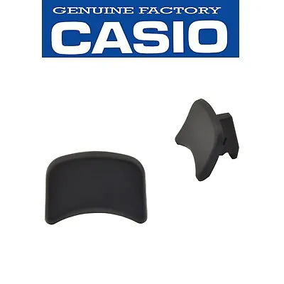 Genuine CASIO Pathfinder Protrek PRW-6000 PRW-3000 Black Watch Band Cover 2pcs • $31.95