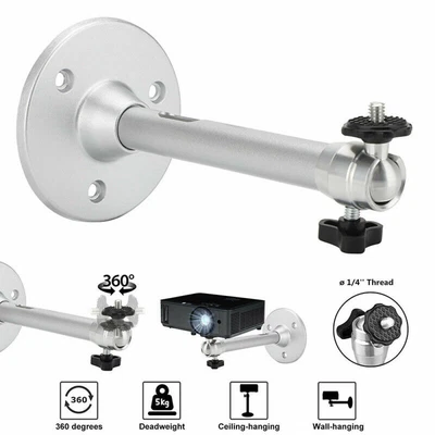 $28.89 • Buy 360° Universal Wall Ceiling Mount Bracket Mini DLP LCD Projector Holder Stand AU