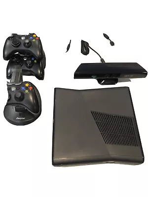 Microsoft Xbox 360 Holiday Bundle 250GB Black Console (R9G-00165) • $175