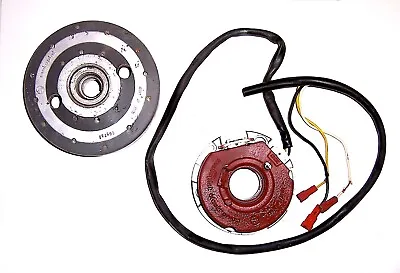 1970s VINTAGE MOTOPLAT AVANCE STATOR+HD FLYWHEEL SET For SPANISH VMX VG (#M11) • $149.95