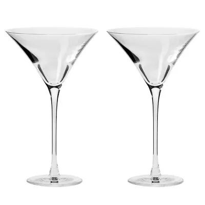 2pc Krosno Duet 170ml Cocktail/Martini Glass Set Drinking Glasses/Barware Clear • $35