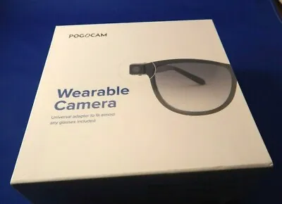 POGOCAM Wearable Camera NEW & SEALED HD Video + Photos -  Attach To Eyewear • $49.99