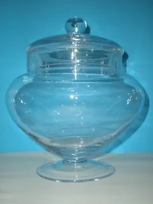$62.99 • Buy 9  Apothecary Jar Canister Circus Tent Lid Vtg Candy Container