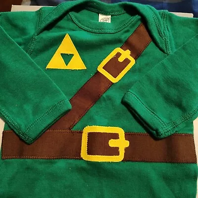 Rabbit Skins Nintendo Legend Of Zelda 6 Month One Piece - Link's Green Tunic • $15