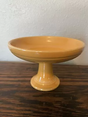 Vintage Fiestaware MARKED HLQ Yellow Sweets Comport • $212.49