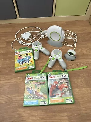 LeapFrog Leap TV Childrens Educational Console  With 3 Games • £25