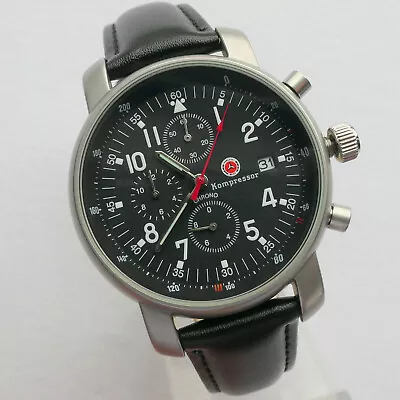 Mercedes Benz Classic Car Racing Accessory Kompressor Sport Chronograph Watch • $228.65