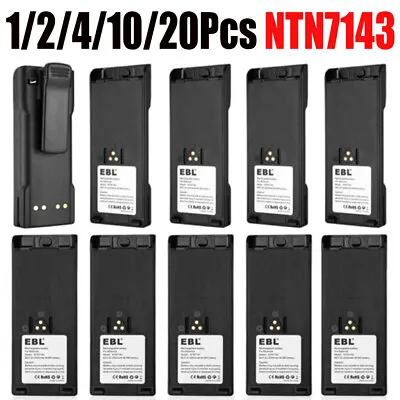 NTN7143 NTN7144 Battery For MOTOROLA HT1000 MT MTS2000 HT6000 JT1000 Radio Lot • $260.99